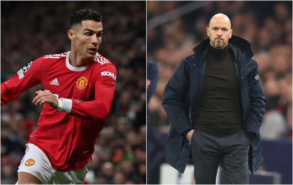 HLV Ten Hag quả quyết Ronaldo nằm trong kế hoạch của ông trong mùa giải mới ở MU. Ảnh: CGI.