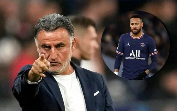HLV Galtier chỉ ra cách sử dụng Neymar hiệu quả nhất trong đội hình PSG. Ảnh: CGI.