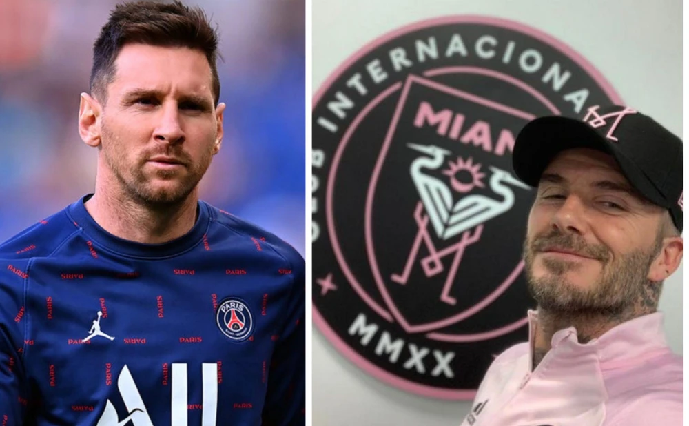 Đội bóng Inter Miami của đồng sở hữu Beckham rất muốn có Messi. Ảnh: CGI.