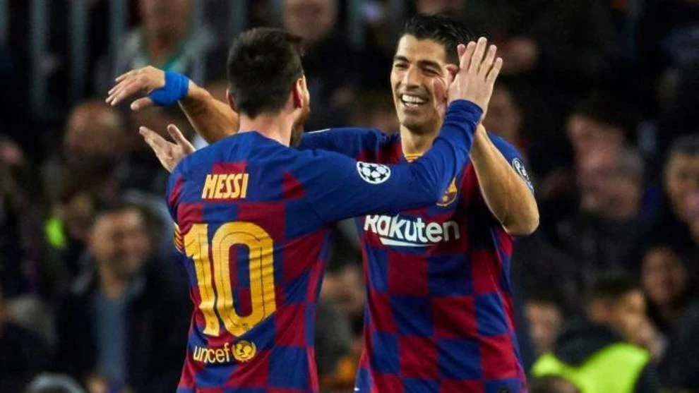 Suarez cùng với đối tác Messi từng làm mưa làm gió ở Barca thời hoàng kim. Ảnh: CGI. Suarez cùng với đối tác Messi từng làm mưa làm gió ở Barca thời hoàng kim. Ảnh: CGI.
