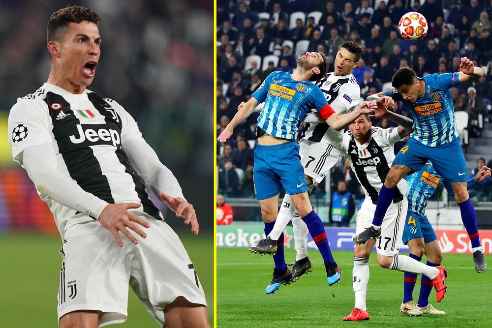 Màn khiêu khích quá lố của Ronaldo khi thắng Atletico khiến các cổ động viên tức giận. Ảnh: CGI.