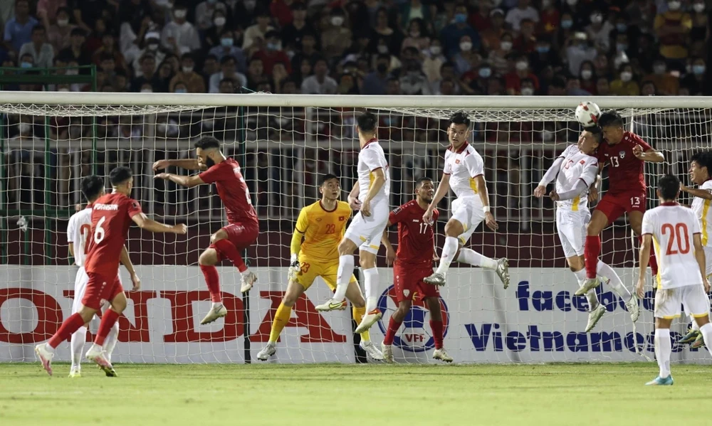 Đoàn kết là một trong những yếu tố làm nên sức mạnh của đội tuyển Việt Nam. Ảnh: ANH PHƯƠNG.