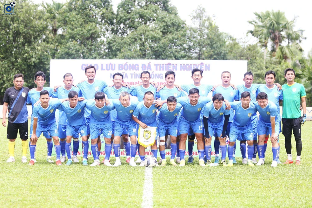 CLB lão tướng Trường Giang - TP. HCM nhiệt tình tham gia giải tứ hùng và đóng góp hỗ trợ chi phí phẫu thuật cho Tshamala.