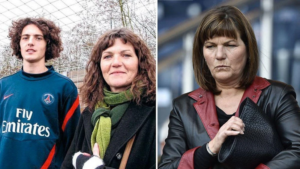 Bà Veronique theo sát con trai và từng gây náo động ở các CLB nhằm đòi hỏi quyền lợi cho Rabiot. Ảnh: CGI.