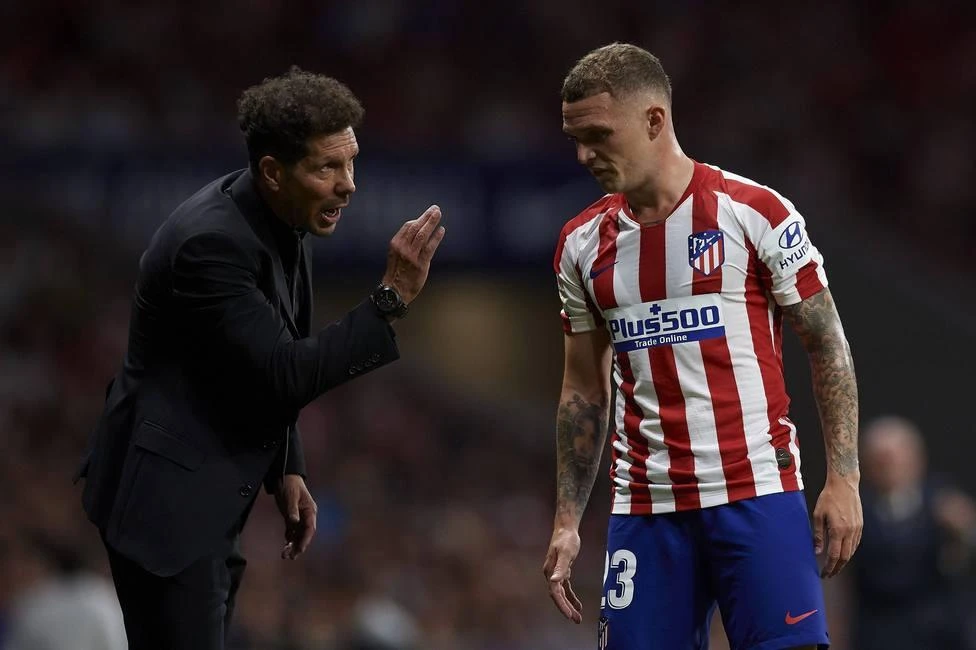 Trippier thần tượng thầy cũ Simeone. Ảnh: CGI.
