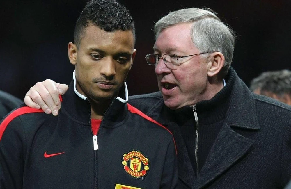 Nani từng bị HLV Ferguson nổi giận với cá nhân anh nhưng ông không để bụng. Ảnh: CGI.