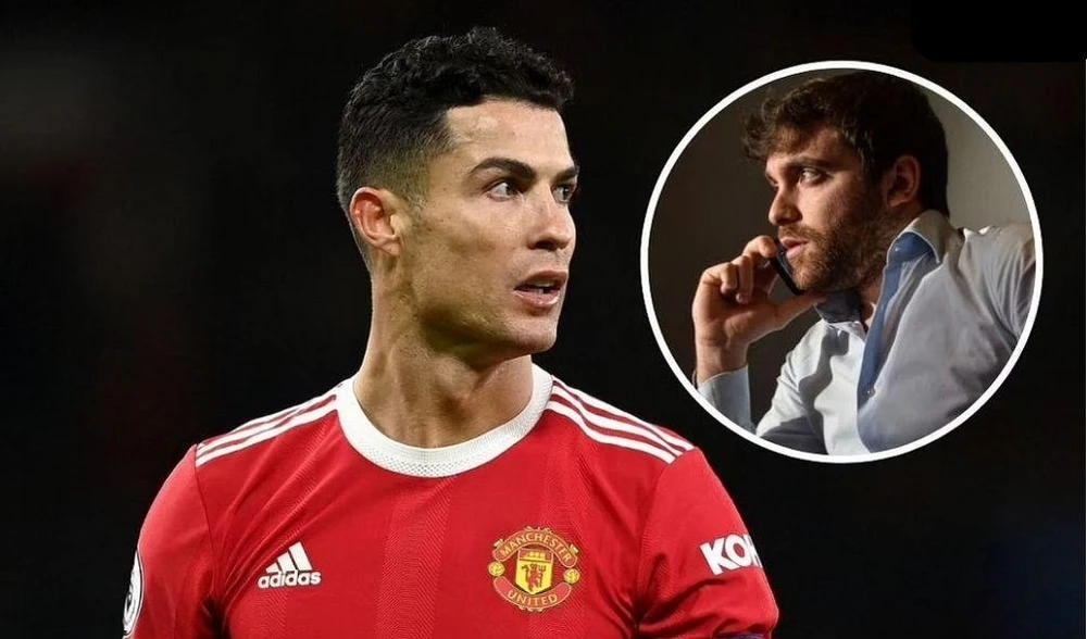 Ronaldo có thể bất ngờ rời khỏi Old Trafford như cái cách anh làm hồi năm ngoái. Ảnh: CGI.