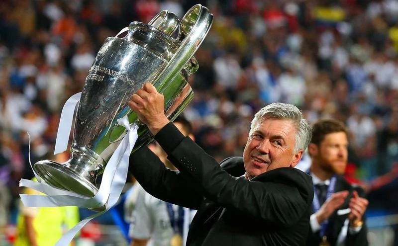 HLV Ancelotti sẽ giải nghệ khi không còn dẫn dắt Real Madrid. Ảnh: CGI.