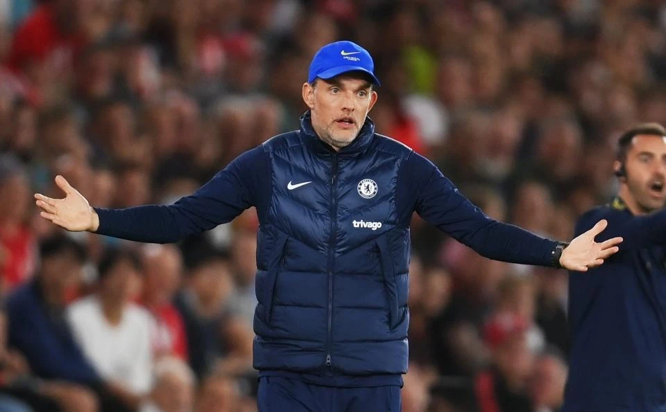 HLV Tuchel phải chia tay Chelsea sau trận đấu thứ 100 của ông. Ảnh: CGI.