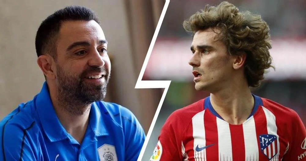 HLV Xavi không cần thiết sự phục vụ của tiền đạo Griezmann. Ảnh: CGI.