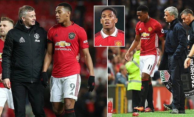 Martial không có mối quan hệ tốt với hai HLV cũ của Man United. Ảnh: CGI.