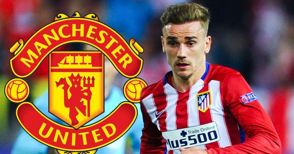 Griezmann có thể đầu quân cho Man United từ mùa giải sang năm. Ảnh: CGI.