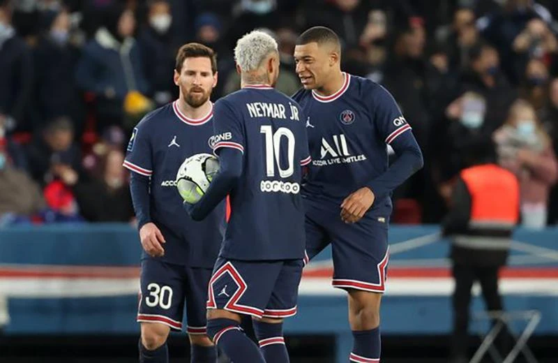 Mbappe muốn là trung tâm của PSG hơn các đàn anh Messi, Neymar. Ảnh: CGI.
