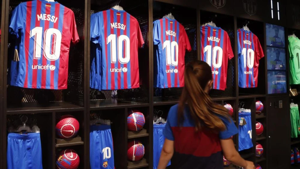 Messi luôn có một vị trí trang trọng ở Barcelona. Ảnh: CGI.