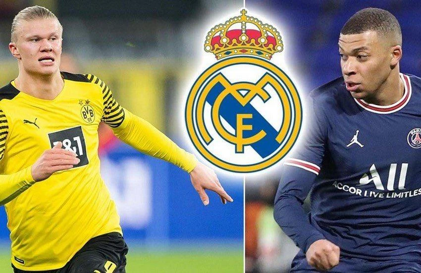 Real Madrid lên kế hoạch tái lập dải ngân hà với Haaland và Mbappe. Ảnh: GETTY.