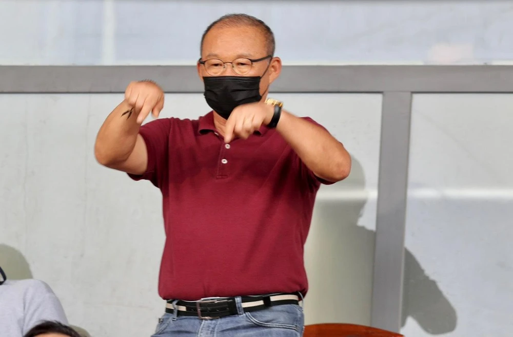 Sau hơn năm năm gắn bó, ông Park quyết định chia tay bóng đá Việt Nam. Ảnh: ANH PHƯƠNG.