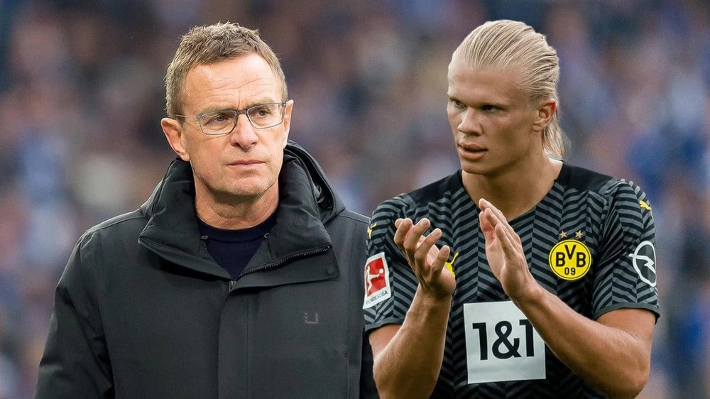 HLV Rangnick đã lên danh sách cần mua sắm cho Man United, trong đó bao gồm Haaland nhưng Ban lãnh đạo gạt đi. Ảnh: GETTY.