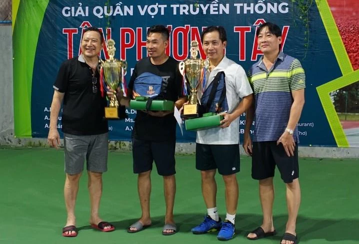 Xếp hạng đôi nam trẻ: Vô địch Phạm Cung – Nguyễn Văn Nghĩa, hạng nhì Mai Thái Bảo - Nguyễn Thái Lập Tâm, đồng hạng ba: Hoàng Nam Thắng – Võ Tấn Hòa, Bùi Tấn Diếp – Vương Đình Đạo.