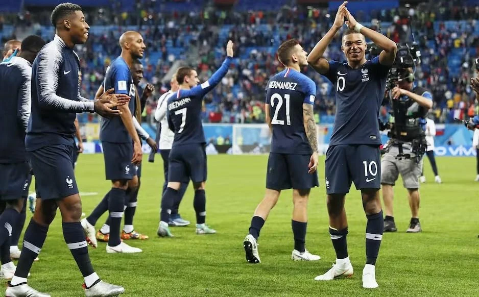 Tuyển Pháp mạnh mẽ đang là một trong những ứng cử viên vô địch cúp thế giới. Ảnh: GETTY.