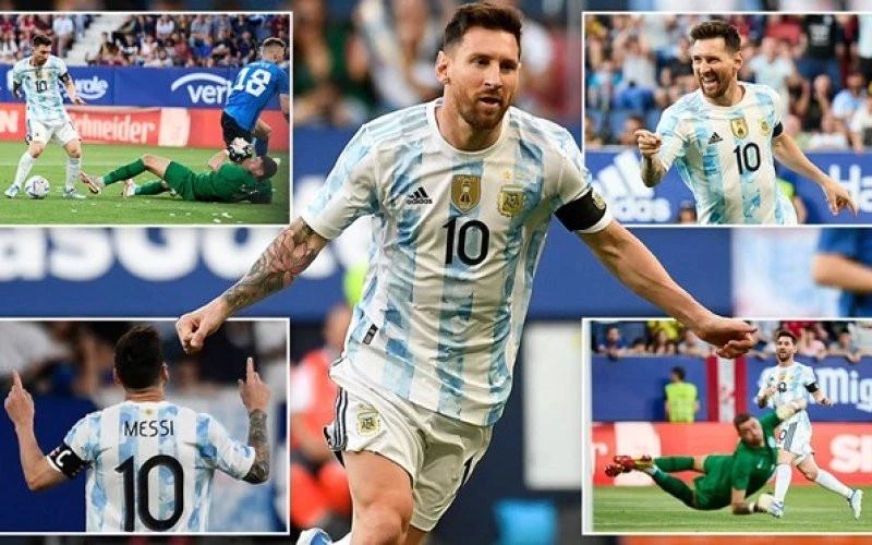 Tiền đạo người Argentina rất chú trọng giữ gìn thể lực cho vòng chung kết World Cup 2022 và không mạo hiểm ra sân cho PSG. Ảnh: GETTY.