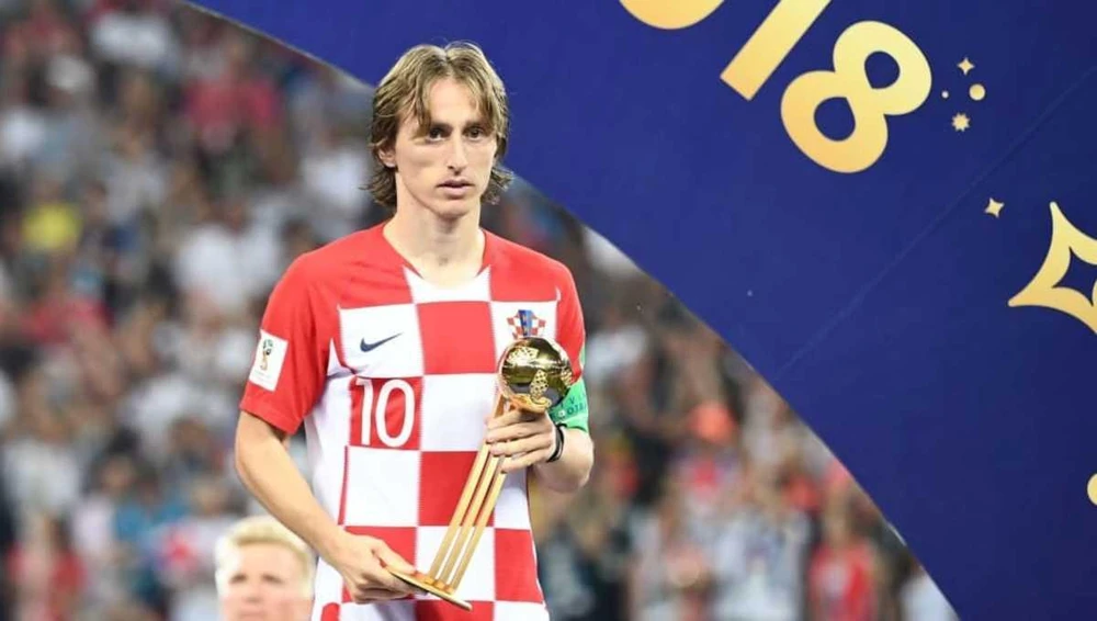 Luka Modric như người Mohican cuối cùng ở tuyển Croatia. Ảnh: GETTY.