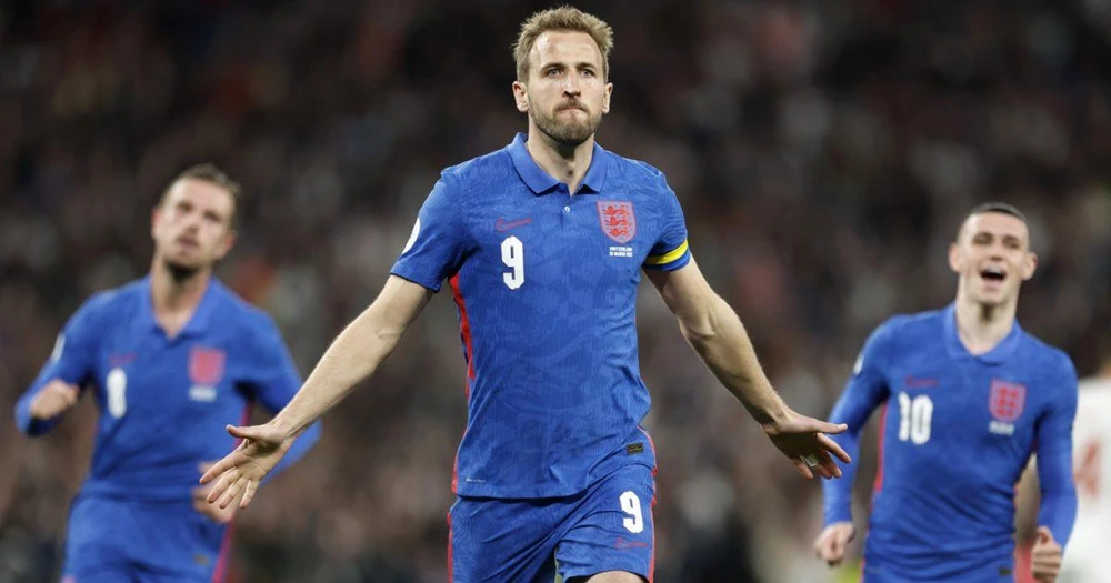 Harry Kane là đầu tàu của tuyển Anh ở chiến dịch World Cup 2022. Ảnh: GETTY.