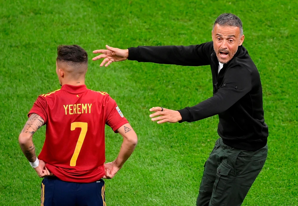 Tây Ban Nha có nhiều cơ hội giành vé đi tiếp ở bảng E. Ảnh: GETTY.