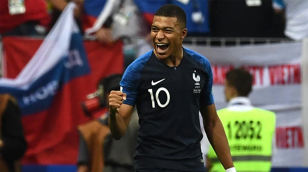 Nhà đương kim vô địch World Cup trẻ tuổi Mbappe có nhiều cơ hội cạnh tranh ngôi Vua phá lưới mùa này. Ảnh: GETTY.