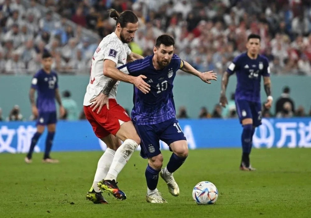 Messi chưa từng ngồi ngoài ở các trận vòng bảng từ cấp CLB cho đến tuyển quốc gia. Ảnh: GETTY.