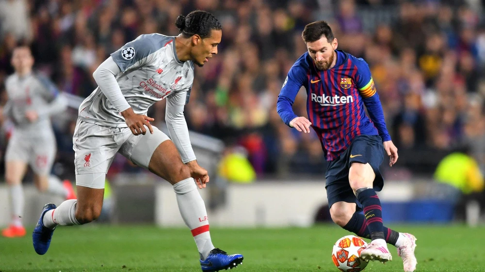 Trung vệ Van Dijk từng chạm trán Messi nên không ngại chân sút từng 7 lần giành Quả bóng vàng. Ảnh: GETTY.