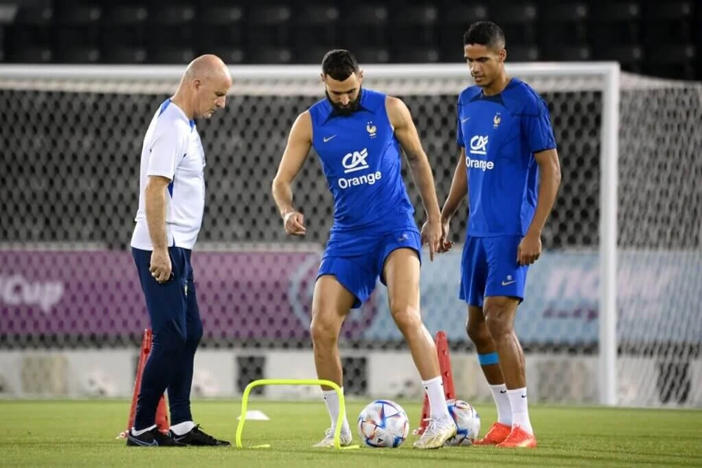 Benzema không may bị chấn thương vài ngày trước khai mạc World Cup và hiện rất muốn góp mặt trong đội hình Pháp đá trận chung kết. Ảnh: GETTY.