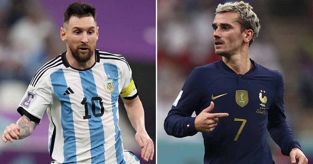Griezmann biết rất rõ việc đối đầu với Messi khó khăn như thế nào. Ảnh: GETTY.