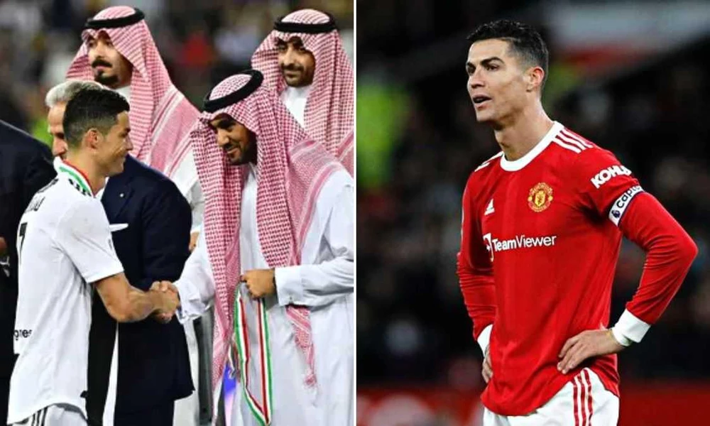 Có nhiều khả năng Ronaldo chọn một CLB của Saudi Arabia chơi bóng để kiếm tiền nhiều nhất thế giới bóng đá. Ảnh: GETTY.