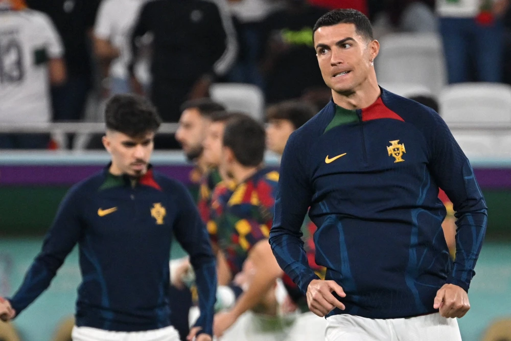 Siêu sao người Bồ Đào Nha chấp nhận từ bỏ cuộc chơi ở châu Âu để khoác áo CLB của saudi Arabia. Ảnh: GETTY.