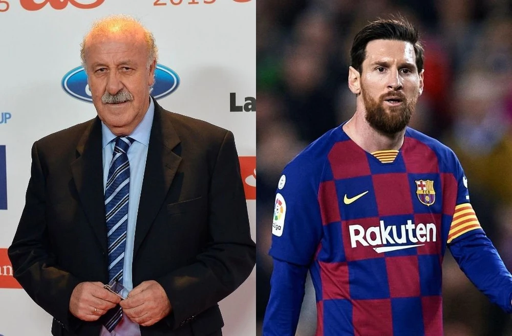 HLV lão làng Del Bosque khẳng định Messi hay nhất thế giới. Ảnh: GETTY.