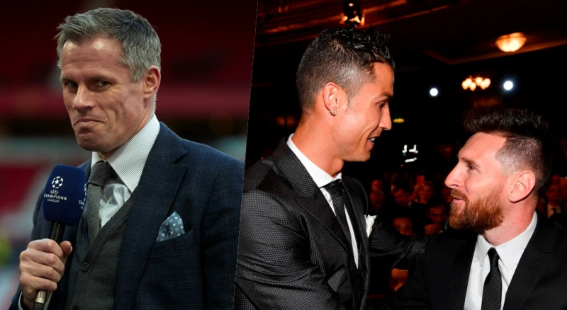 Carragher dù không thích Ronaldo nhưng vẫn ngưỡng mộ những nỗ lực của anh và không muốn so sánh nhiều với Messi theo kiểu bên trọng bên khinh. Ảnh: GETTY.