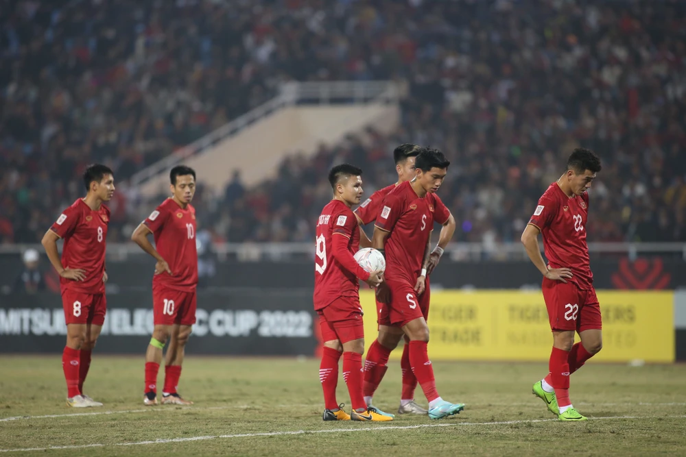 Thầy Hàn cho biết các học trò đã sẵn sàng cho trận bán kết lượt đi AFF Cup 2022 vào chiều 6-1. Ảnh: ANH THỎA. Thầy Hàn cho biết các học trò đã sẵn sàng cho trận bán kết lượt đi AFF Cup 2022 vào chiều 6-1. Ảnh: ANH THỎA.