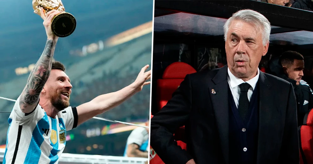 HLV kỳ cựu Ancelotti không thừa nhận Messi hay nhất mọi thời đại. Ảnh: GETTY. HLV kỳ cựu Ancelotti không thừa nhận Messi hay nhất mọi thời đại. Ảnh: GETTY.