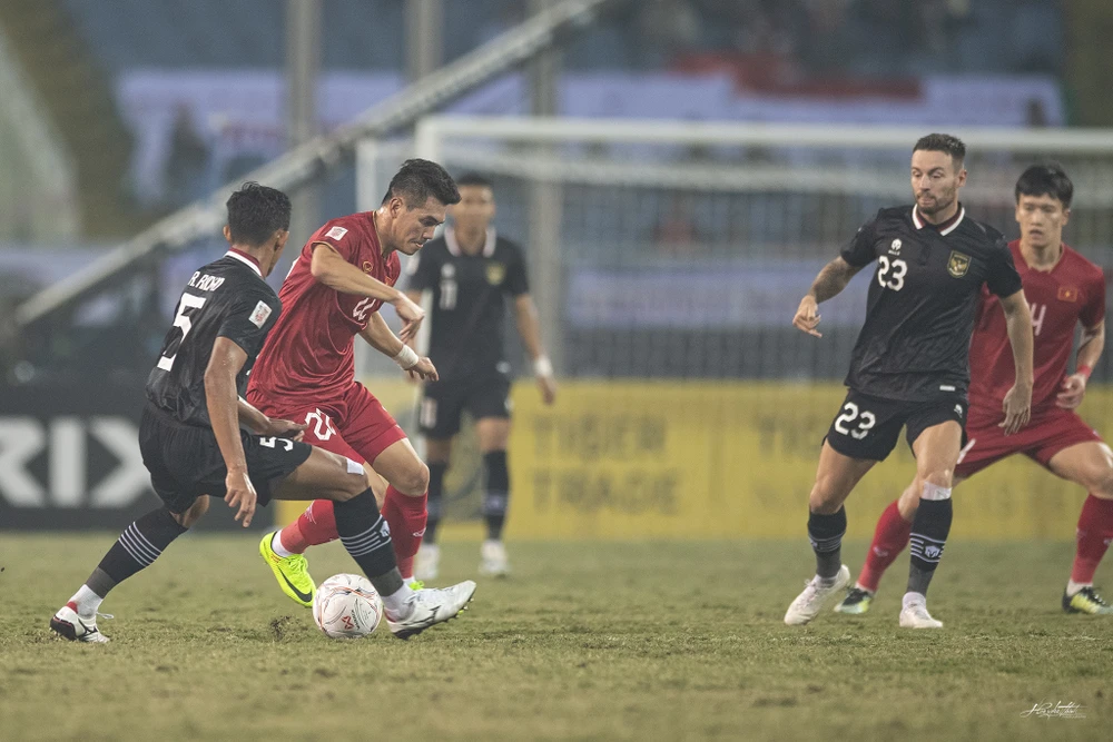 ... nhưng khi về Đông Nam Á thì ông Park thành công với tuyển Việt Nam hơn so với đồng nghiệp Shin ở đội Indonesia. Ảnh: HẢI THỊNH.