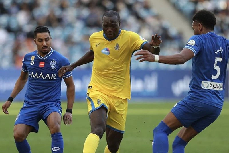 Aboubakar buộc phải ra đi khỏi đội bóng của Saudi Arabia sau khi Ronaldo xuất hiện. Ảnh: GETTY.