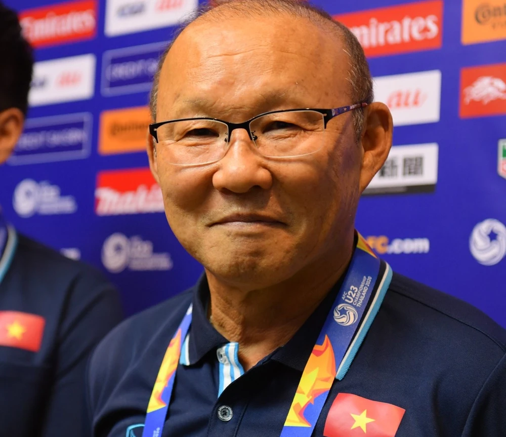 Thầy Hàn hạnh phúc với nhiều thành công ở làng bóng Việt Nam. Ảnh: AFC. Thầy Hàn hạnh phúc với nhiều thành công ở làng bóng Việt Nam. Ảnh: AFC.