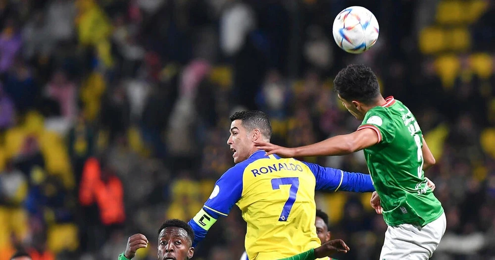 Đội trưởng Ronaldo vẫn chưa nổ súng cho Al Nassr ở các trận đấu chính thức. Ảnh: GETTY.