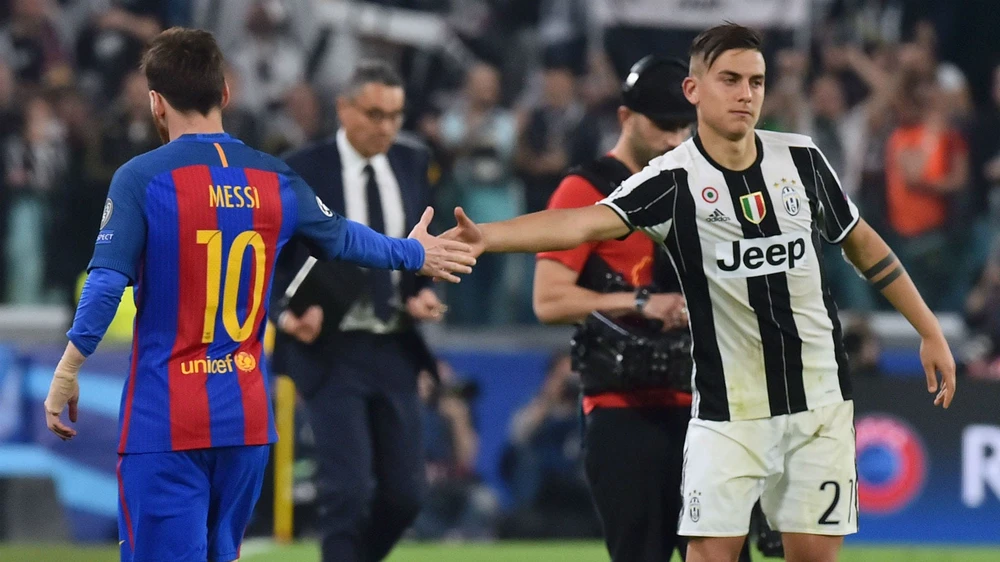 Messi từng khuyên Dybala không về Barca. Ảnh: GETTY.
