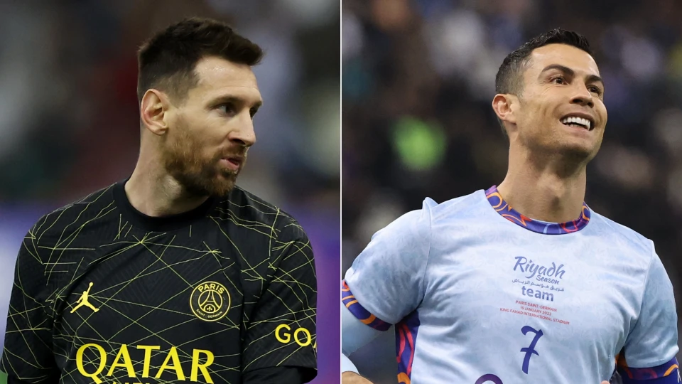 Messi được đánh giá trên tài Ronaldo khi vừa trở thành nhà vô địch thế giới. Ảnh: GETTY.