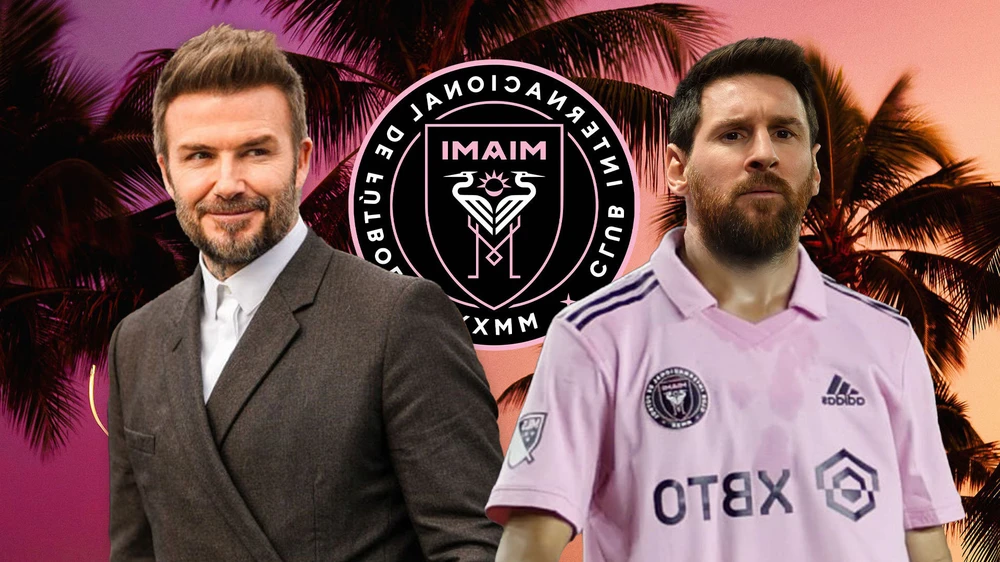 Đồng sở hữu David Beckham rất muốn đưa Messi gia nhập Miami ở giải Nhà nghề Mỹ. Ảnh: GETTY.