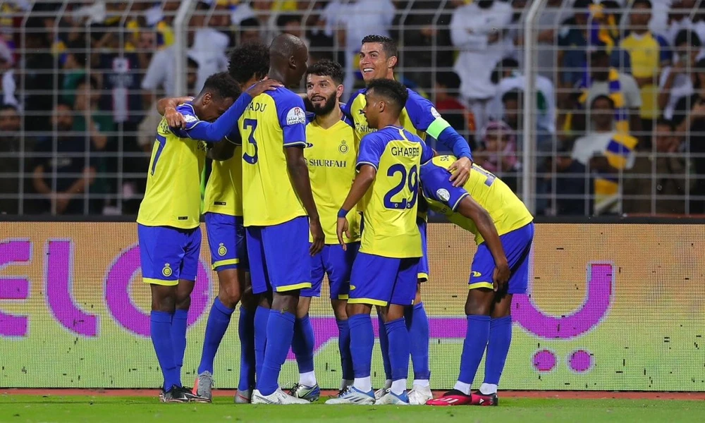 Ronaldo đã tạo ra nhiều thay đổi tích cực ở đội bóng mới Al Nassr từ trên sân cỏ đến những bữa ăn dinh dưỡng. Ảnh: GETTY.