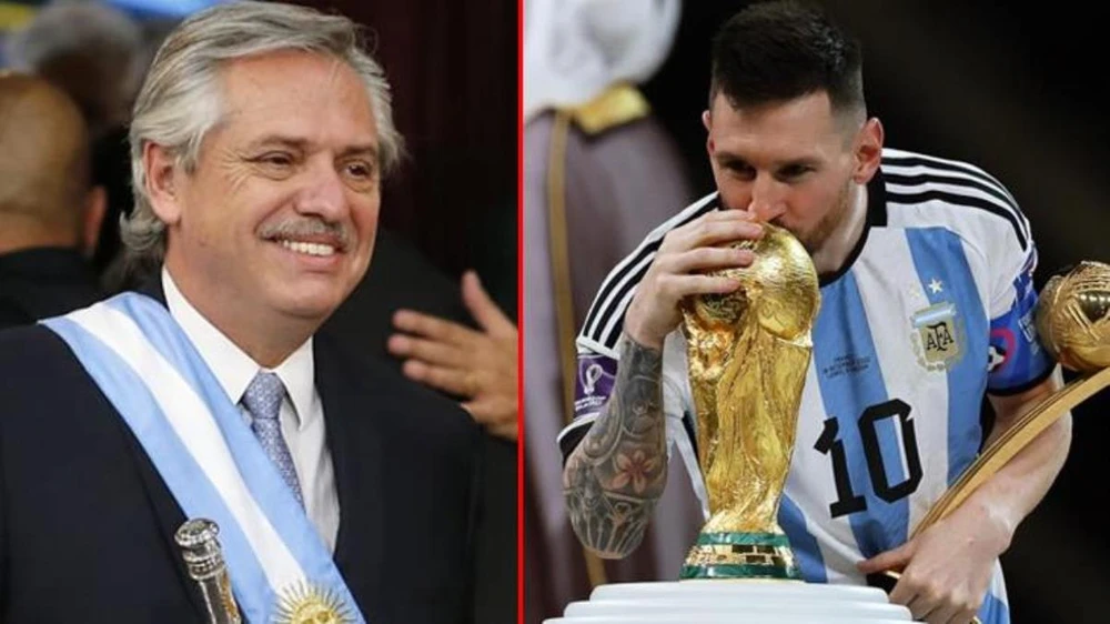 Tổng thống Argentina lo ngại cho sự an toàn của ngôi sao Messi. Ảnh: GETTY.