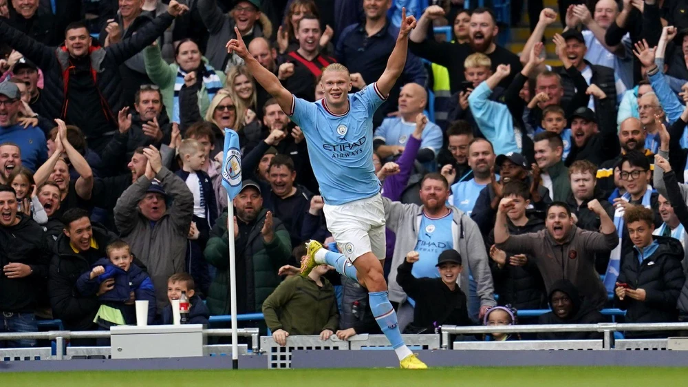 Chân sút 22 tuổi không thể ngăn cản với phong độ đỉnh cao. Ảnh: GETTY.