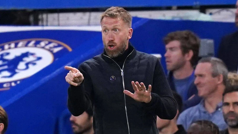 HLV Graham Potter lo lắng cho chấn thương của các cầu thủ Chelsea. Ảnh: GETTY.
