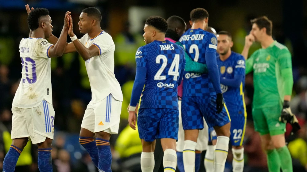 Chelsea sẽ tìm cách rửa hận Real Madrid khi bị chính đối thủ này loại ở vòng tứ kết năm ngoái. Ảnh: GETTY.